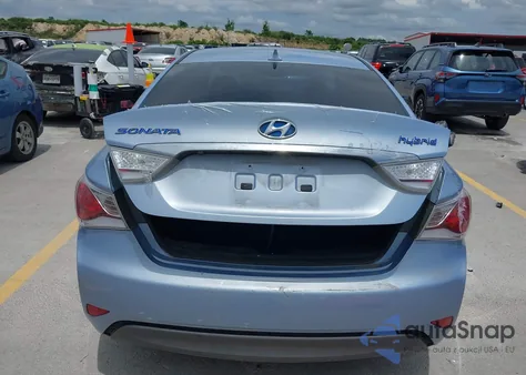 2012 Hyundai Sonata Hybrid из США, поврежденный, VIN KMHEC4A44CA035074